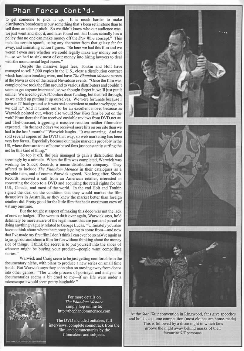'A Disturbance in the Phan Force!' Page 2 - Scopofile, May 30, 2002